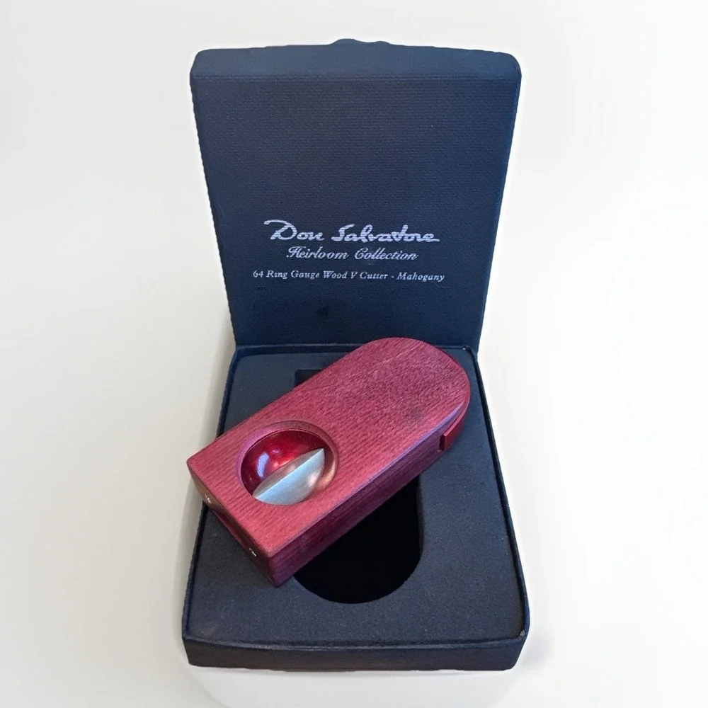 Don Salvatore Heirloom Collection 64 Ring Gauge V Cutter Mahogany New In Box